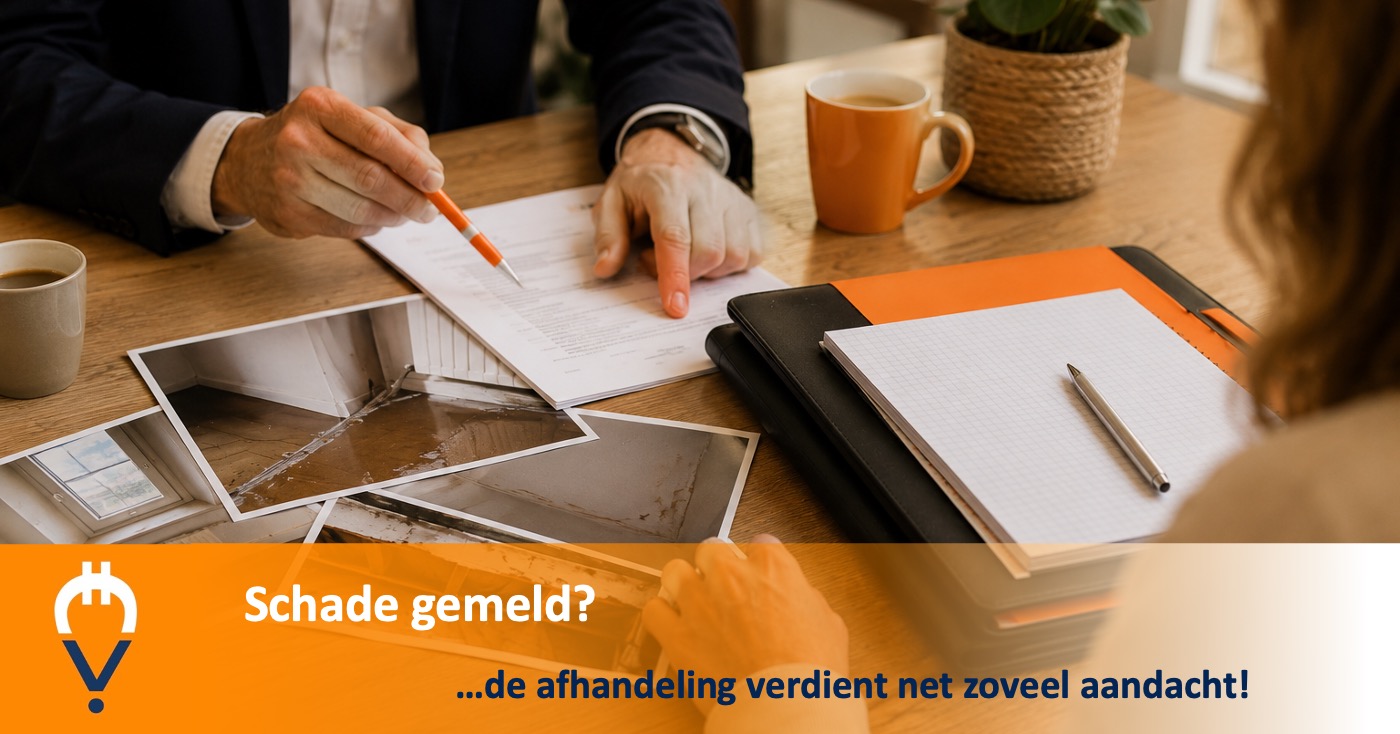 Schade gemeld?